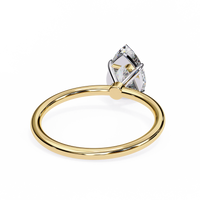 Pear Shape Lab Grown Diamond Solitaire Ring - Ophiratbf