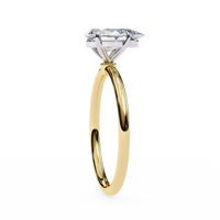 Pear Shape Lab Grown Diamond Solitaire Ring - Ophiratbf