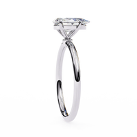 Pear Shape Lab Grown Diamond Solitaire Ring - Ophiratbf