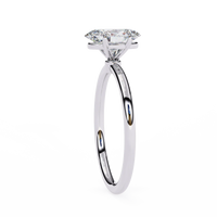 Auralia Oval Lab Grown Diamond Solitaire Ring - Ophiratbf