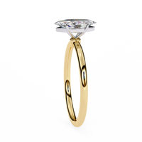 Beautiful Marquise Lab Grown Diamond Solitaire Ring - Ophiratbf
