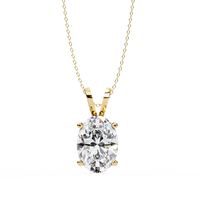 Bellara Oval Solitaire Pendant - Ophiratbf