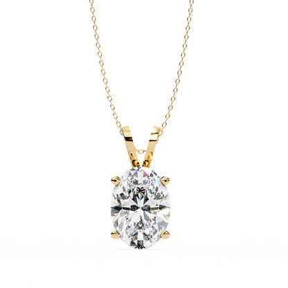 Bellara Oval Solitaire Pendant