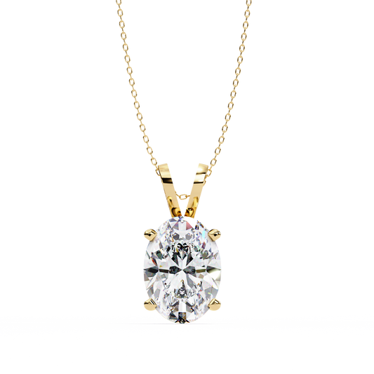 Bellara Oval Solitaire Pendant