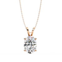 Bellara Oval Solitaire Pendant - Ophiratbf