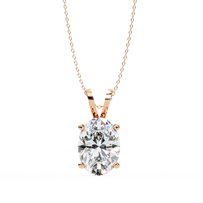 Bellara Oval Solitaire Pendant