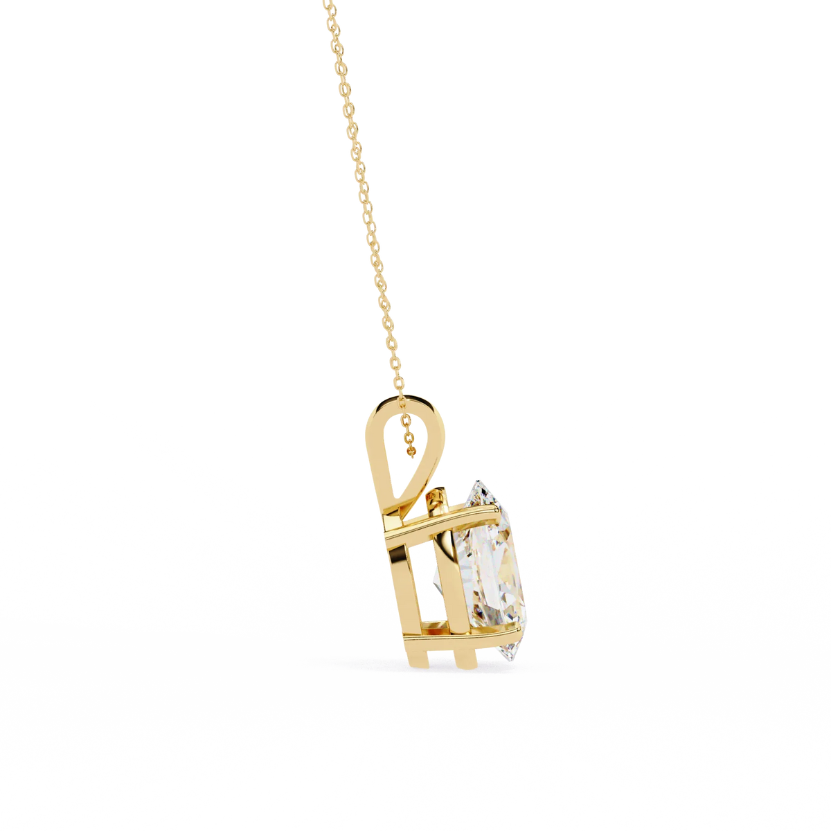 Bellara Oval Solitaire Pendant - Ophiratbf