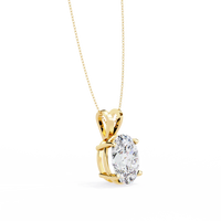 Bellara Oval Solitaire Pendant - Ophiratbf