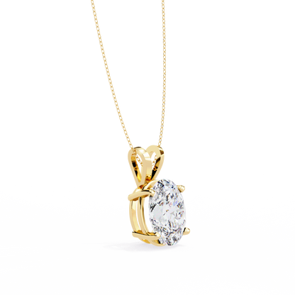 Bellara Oval Solitaire Pendant