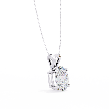 Bellara Oval Solitaire Pendant