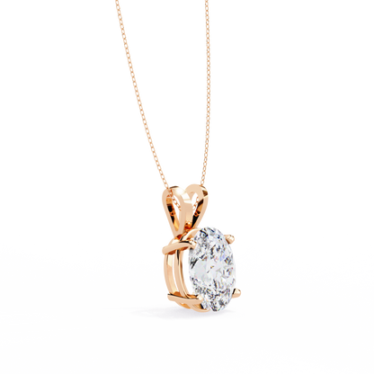 Bellara Oval Solitaire Pendant