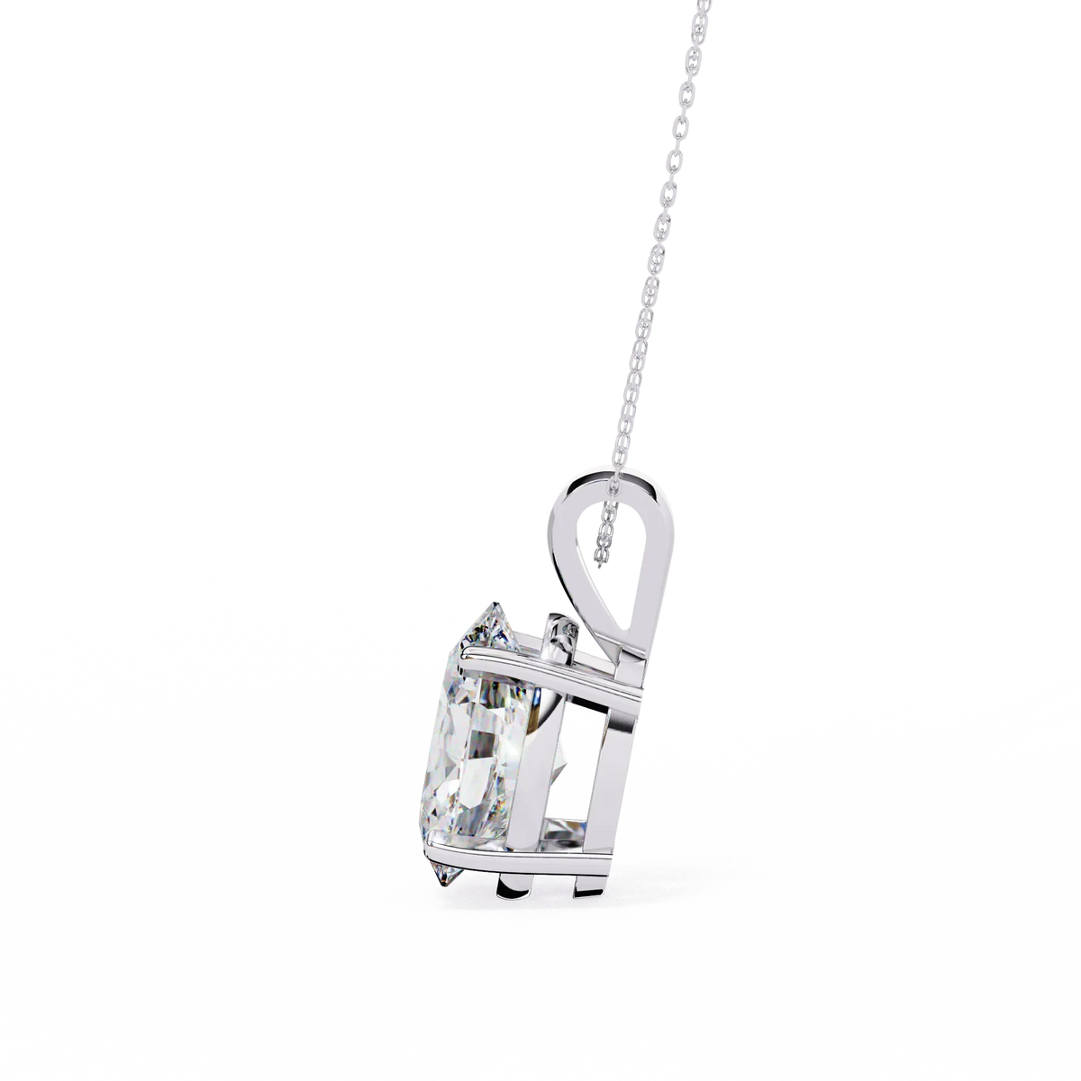 Bellara Oval Solitaire Pendant - Ophiratbf
