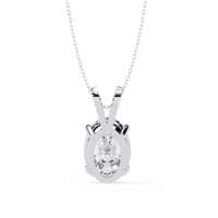 Bellara Oval Solitaire Pendant - Ophiratbf