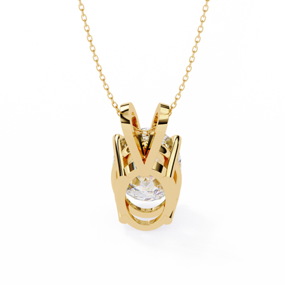 Bellara Oval Solitaire Pendant