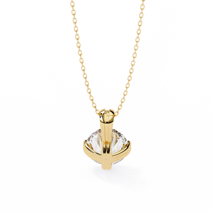 Ardent Round Lab-Grown Diamond Pendant