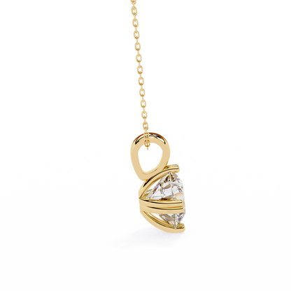 Ardent Round Lab-Grown Diamond Pendant