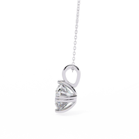 Ardent Round Lab-Grown Diamond Pendant - Ophiratbf