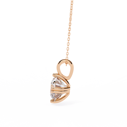 Ardent Round Lab-Grown Diamond Pendant