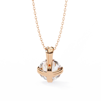 Ardent Round Lab-Grown Diamond Pendant - Ophiratbf