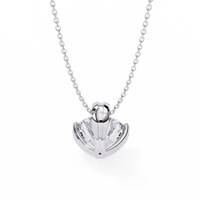 Ardent Round Lab-Grown Diamond Pendant - Ophiratbf
