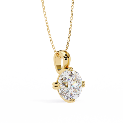 Ardent Round Lab-Grown Diamond Pendant