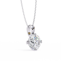 Ardent Round Lab-Grown Diamond Pendant - Ophiratbf