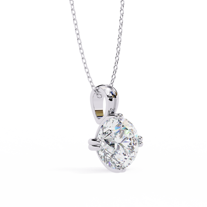 Ardent Round Lab-Grown Diamond Pendant