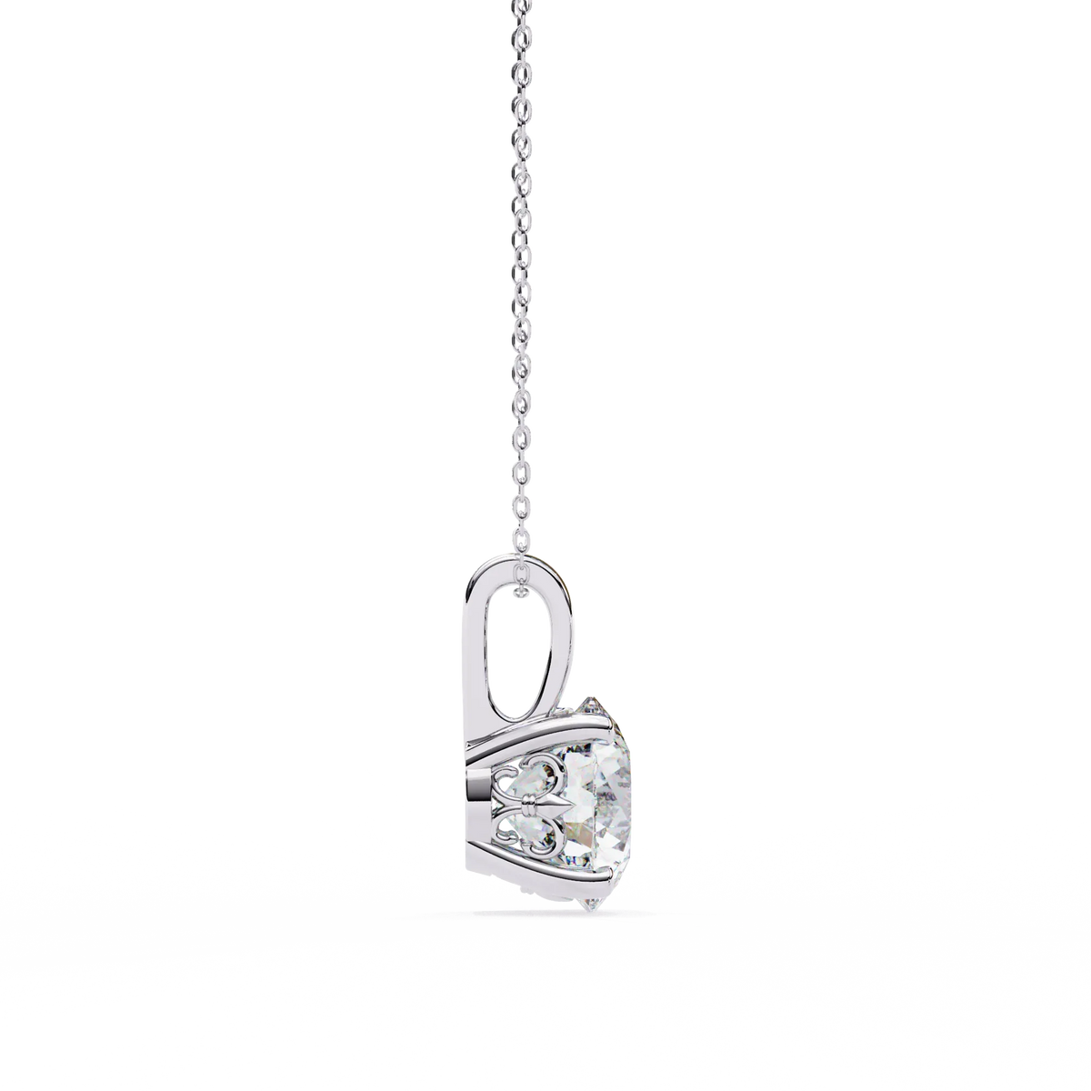 Solaris Brilliance Cushion Lab Diamond Drop - Ophiratbf