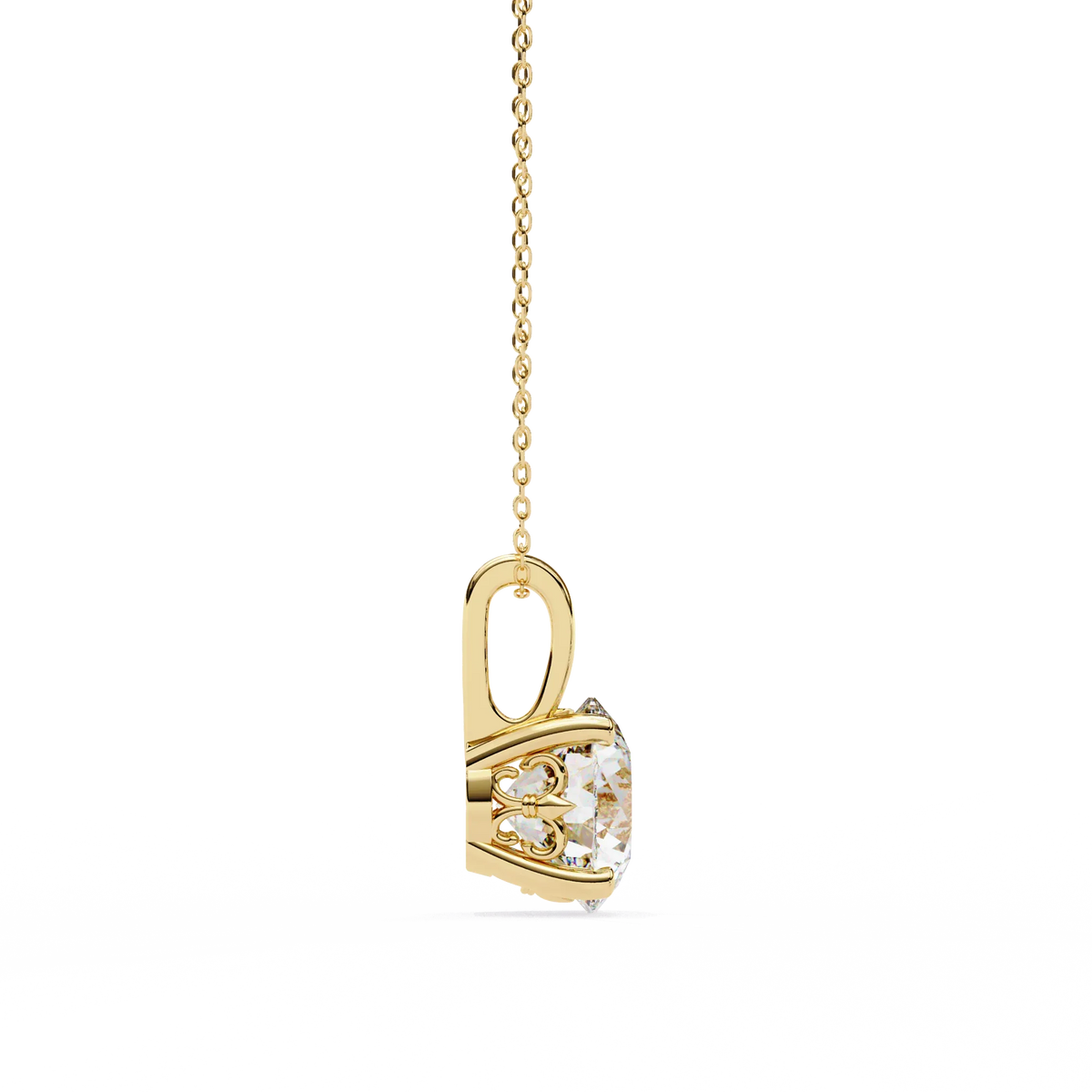 Solaris Brilliance Cushion Lab Diamond Drop - Ophiratbf