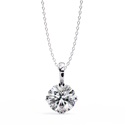 Lyra Solitaire Lab-Grown Diamond Pendant