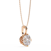 Lyra Solitaire Lab-Grown Diamond Pendant - Ophiratbf