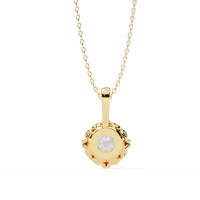 Lyra Solitaire Lab-Grown Diamond Pendant - Ophiratbf