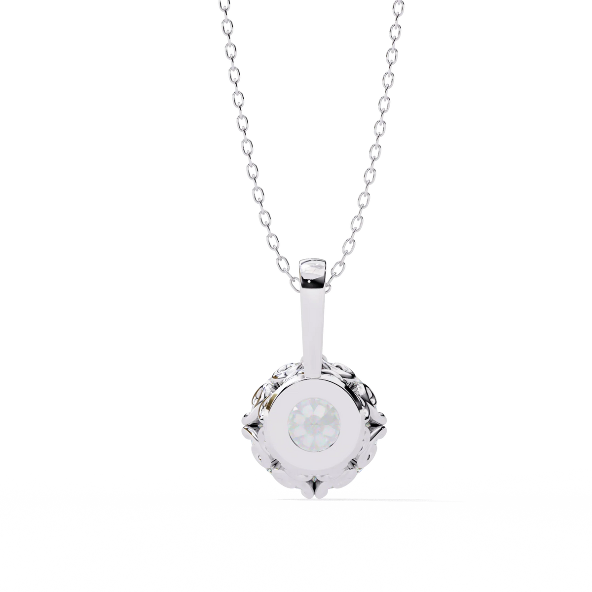 Lyra Solitaire Lab-Grown Diamond Pendant - Ophiratbf