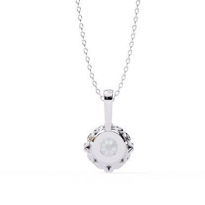 Lyra Solitaire Lab-Grown Diamond Pendant
