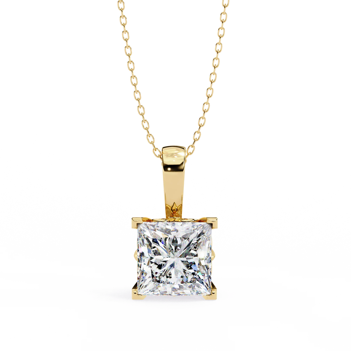 Orion Princess Lab-Grown Diamond Pendant - Ophiratbf