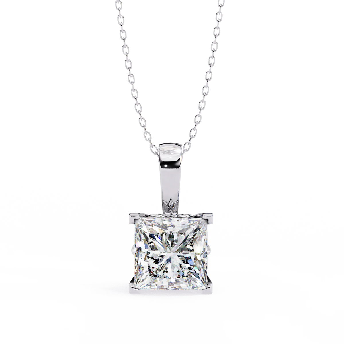 Orion Princess Lab-Grown Diamond Pendant - Ophiratbf