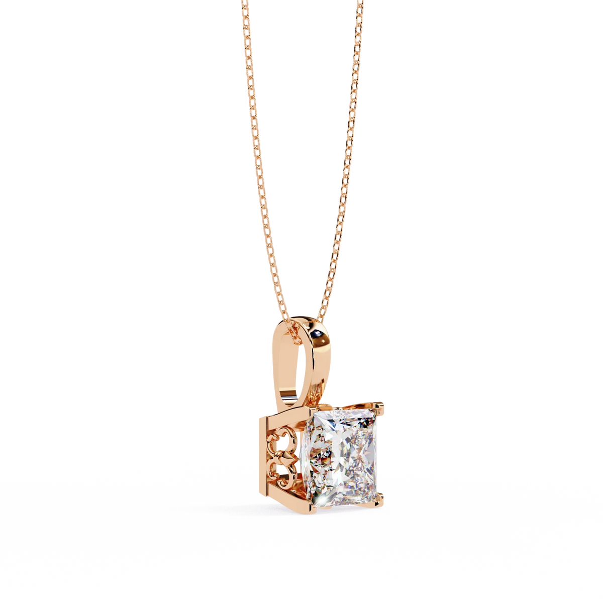 Orion Princess Lab-Grown Diamond Pendant - Ophiratbf