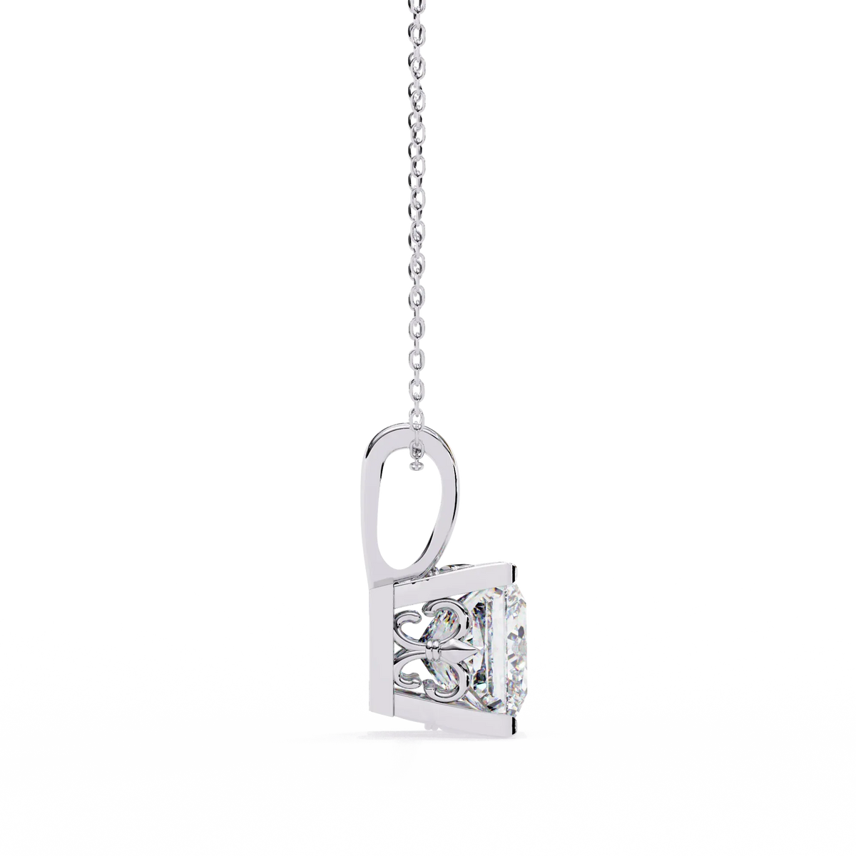 Orion Princess Lab-Grown Diamond Pendant - Ophiratbf