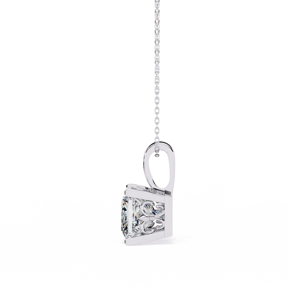 Orion Princess Lab-Grown Diamond Pendant - Ophiratbf