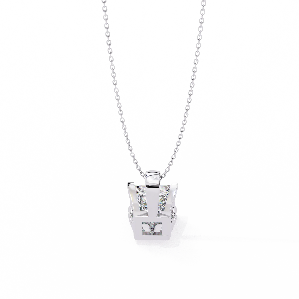 Orion Princess Lab-Grown Diamond Pendant - Ophiratbf
