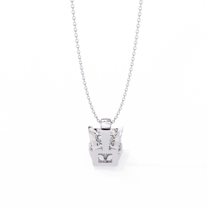 Orion Princess Lab-Grown Diamond Pendant