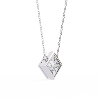 Solstice Bezel Princess Pendant - Ophiratbf