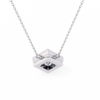 Solstice Bezel Princess Pendant - Ophiratbf