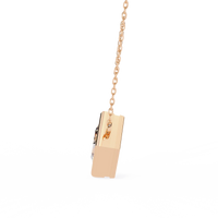 Solstice Bezel Princess Pendant - Ophiratbf