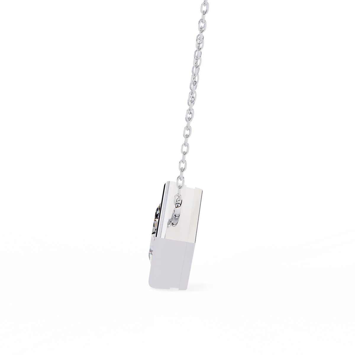 Solstice Bezel Princess Pendant - Ophiratbf