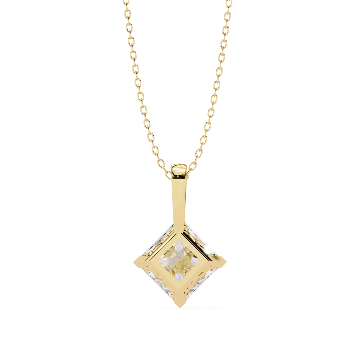 Nova Princess Lab-Grown Diamond Pendant - Ophiratbf