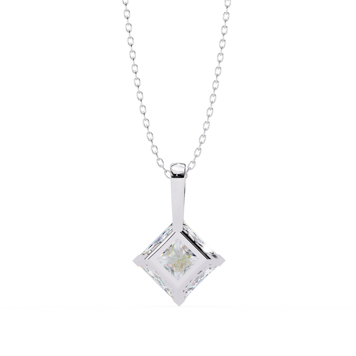 Nova Princess Lab-Grown Diamond Pendant - Ophiratbf