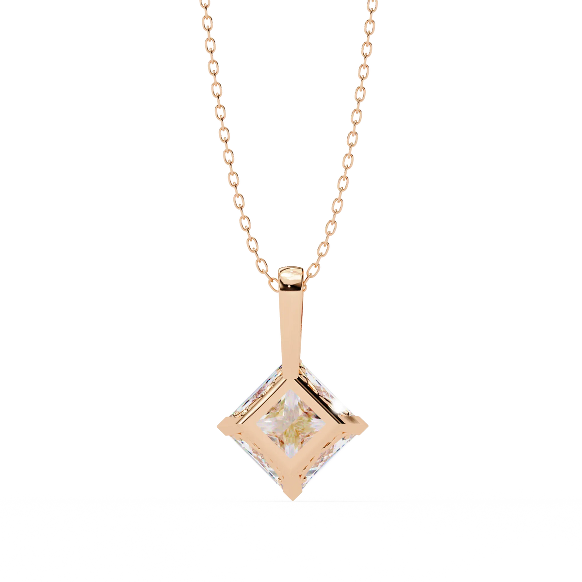 Nova Princess Lab-Grown Diamond Pendant - Ophiratbf