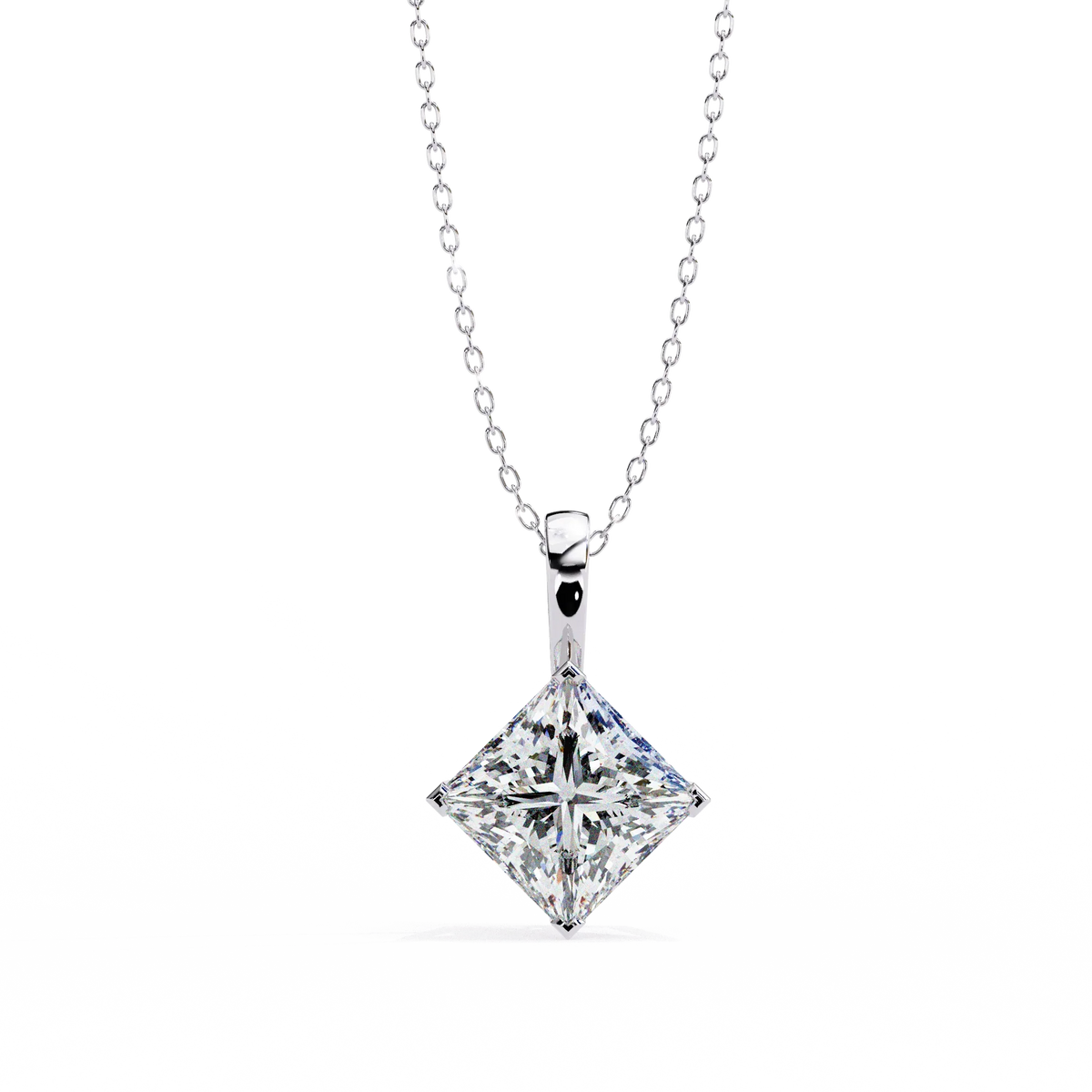 Nova Princess Lab-Grown Diamond Pendant - Ophiratbf