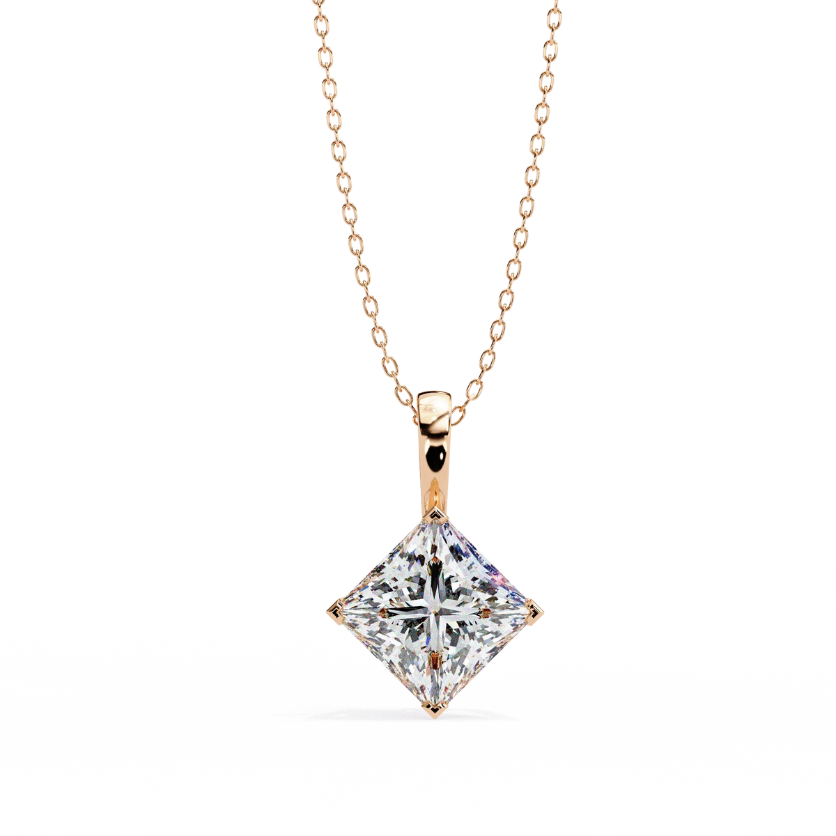 Nova Princess Lab-Grown Diamond Pendant - Ophiratbf